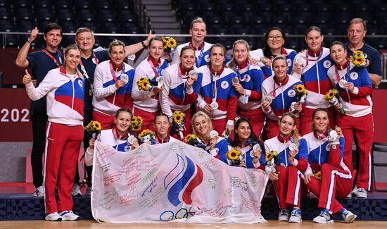 Japan Olympics 2020 Handball Women France - ROC