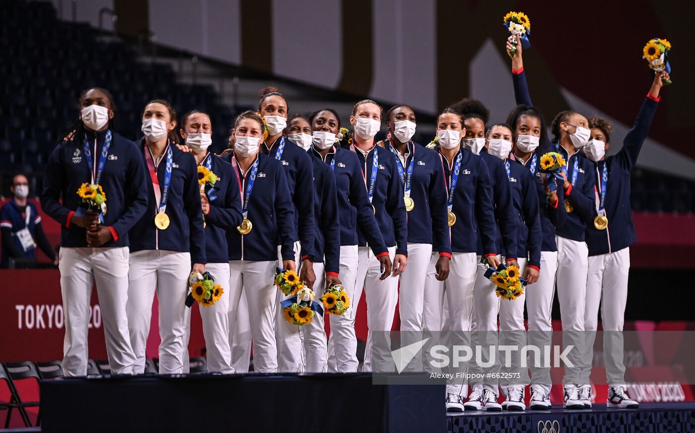 Japan Olympics 2020 Handball Women France - ROC