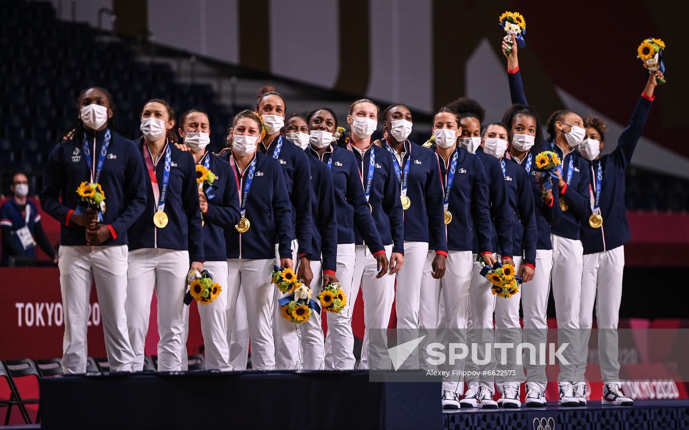 Japan Olympics 2020 Handball Women France - ROC