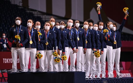 Japan Olympics 2020 Handball Women France - ROC