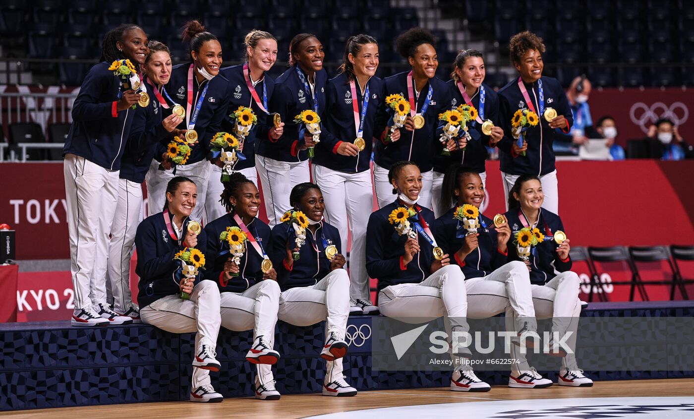 Japan Olympics 2020 Handball Women France - ROC