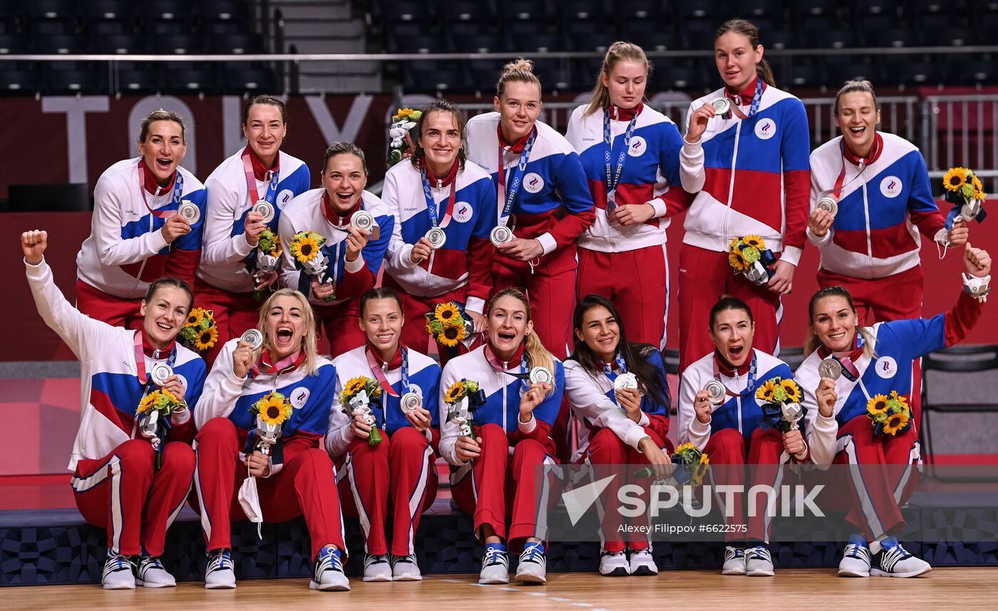 Japan Olympics 2020 Handball Women France - ROC