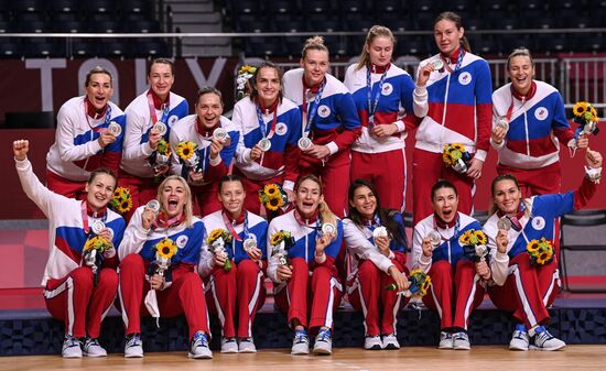 Japan Olympics 2020 Handball Women France - ROC