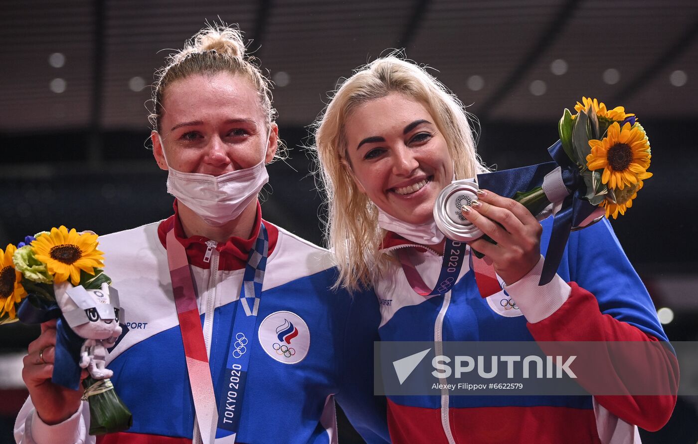 Japan Olympics 2020 Handball Women France - ROC