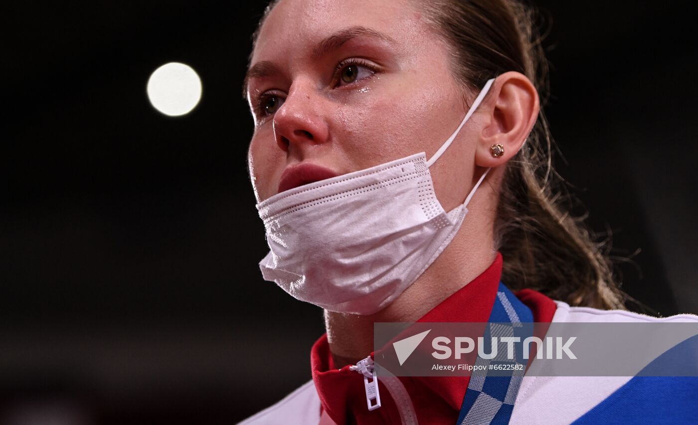 Japan Olympics 2020 Handball Women France - ROC