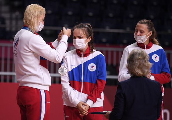 Japan Olympics 2020 Handball Women France - ROC