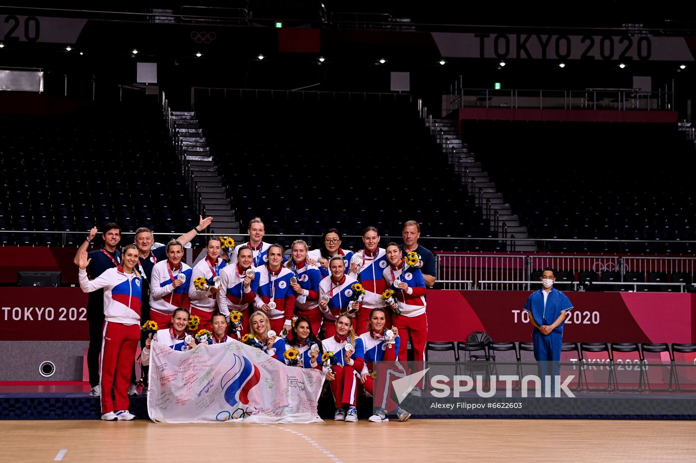 Japan Olympics 2020 Handball Women France - ROC