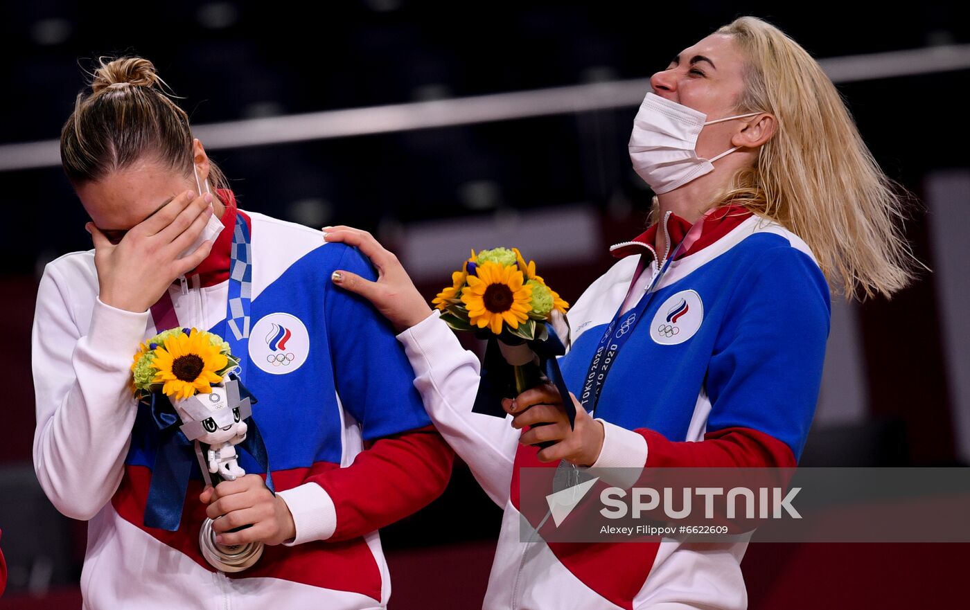 Japan Olympics 2020 Handball Women France - ROC