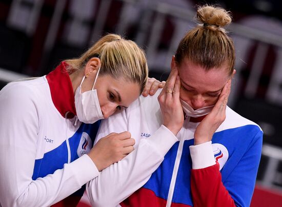 Japan Olympics 2020 Handball Women France - ROC