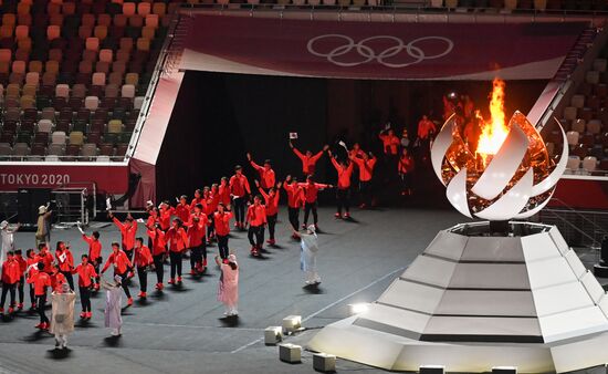 Japan Olympics 2020 Closing Ceremony