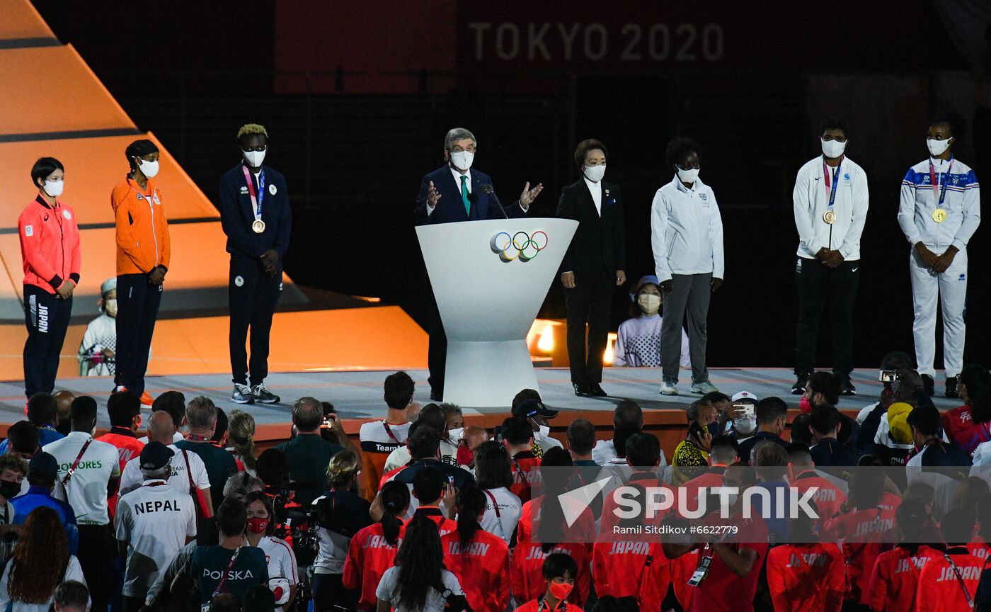 Japan Olympics 2020 Closing Ceremony