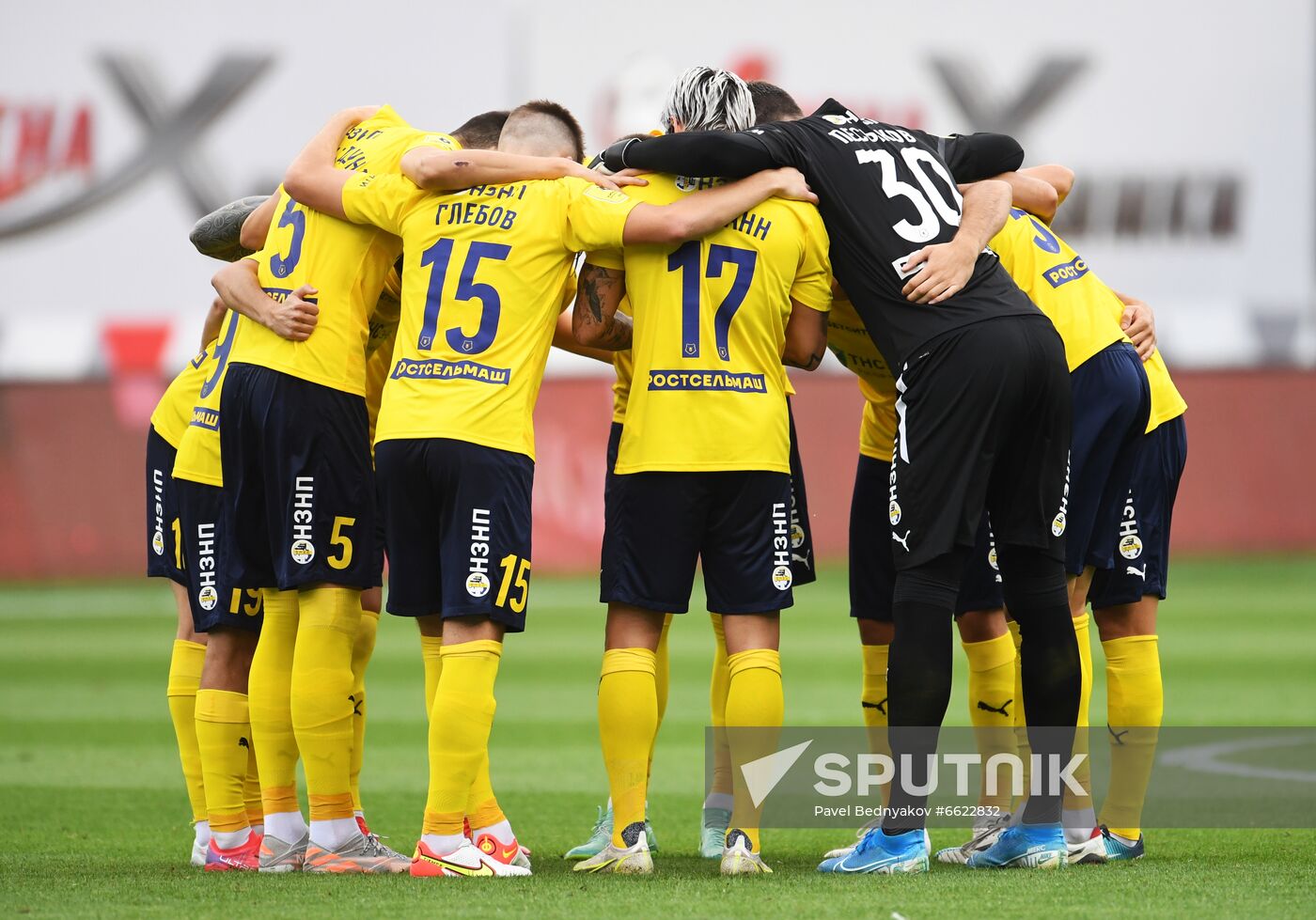 Russia Soccer Premier-League Khimki - Rostov