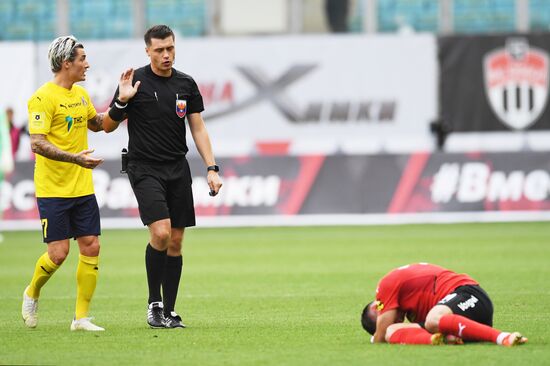 Russia Soccer Premier-League Khimki - Rostov