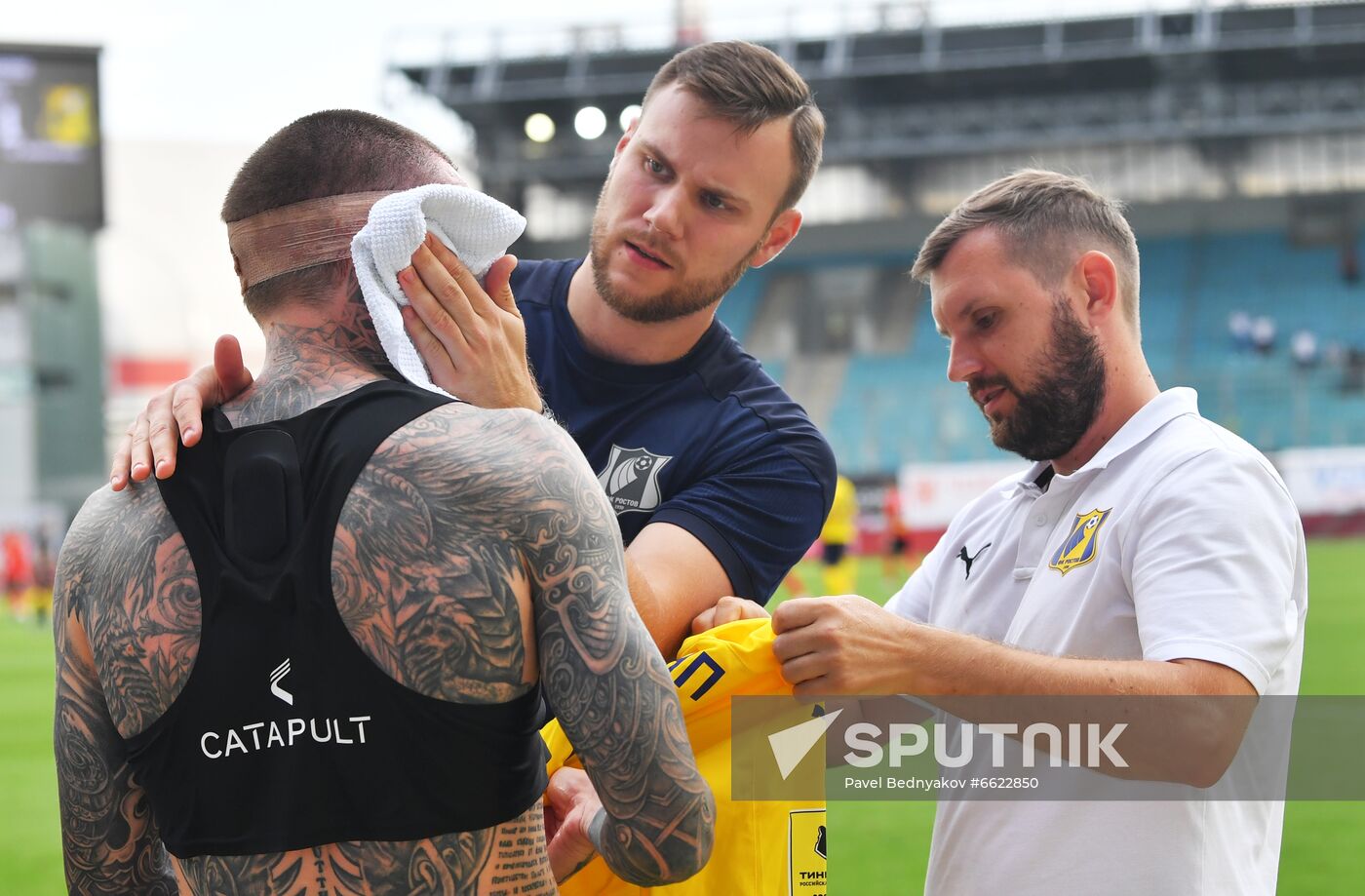 Russia Soccer Premier-League Khimki - Rostov