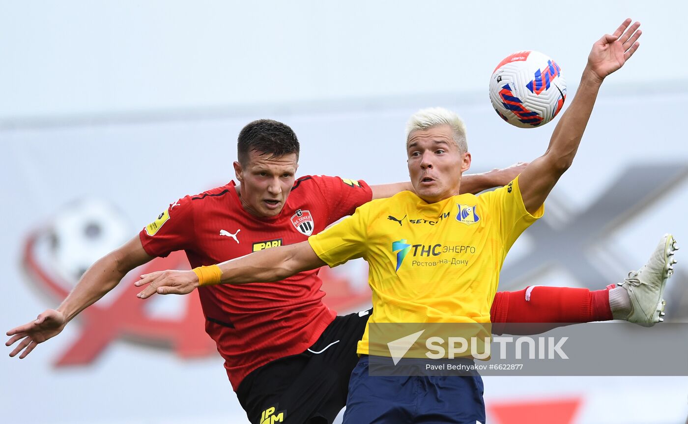 Russia Soccer Premier-League Khimki - Rostov