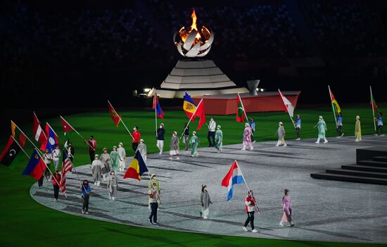 Japan Olympics 2020 Closing Ceremony