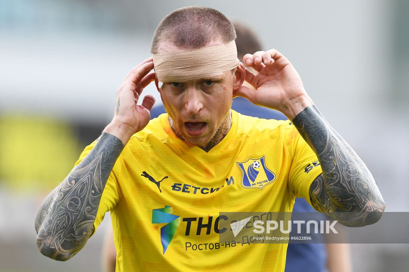 Russia Soccer Premier-League Khimki - Rostov