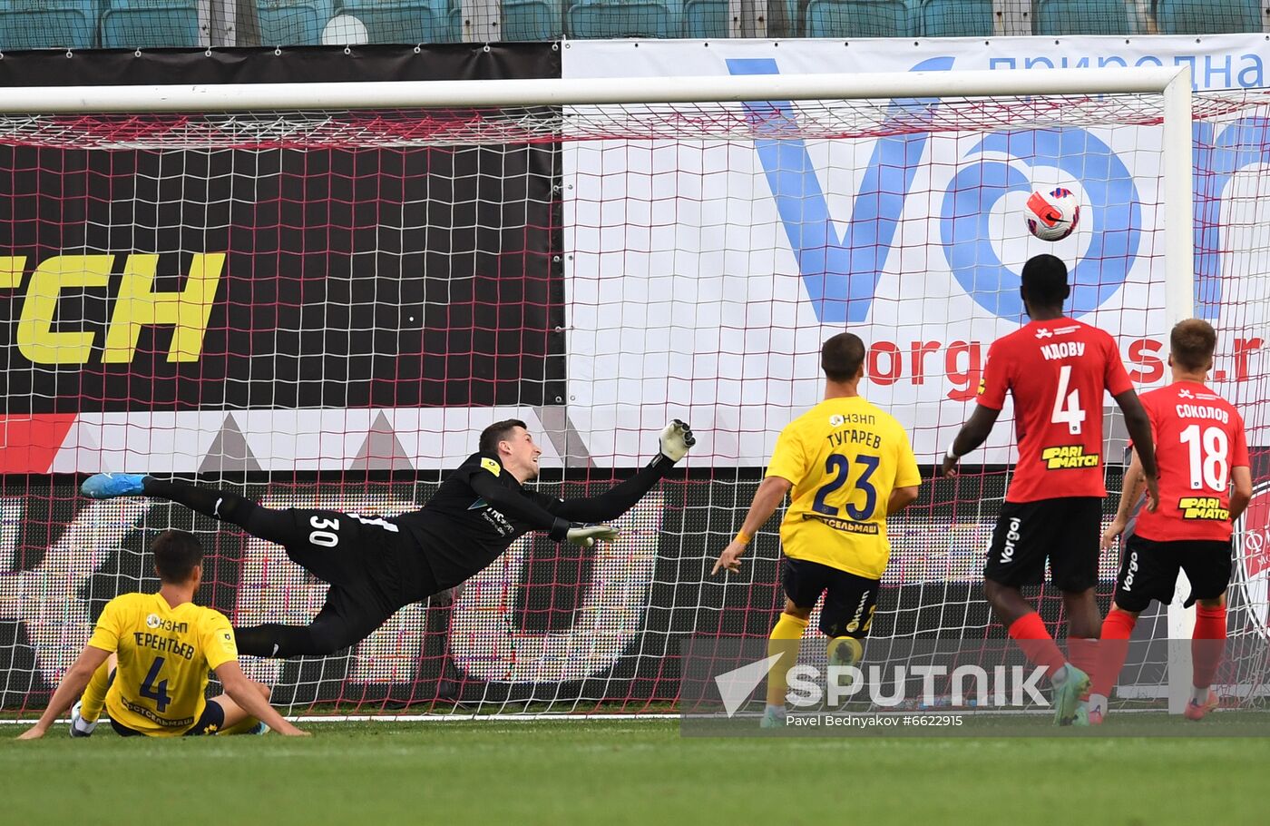 Russia Soccer Premier-League Khimki - Rostov