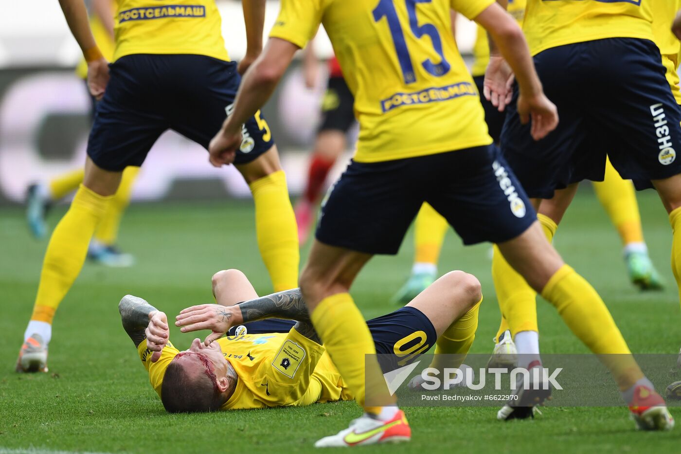 Russia Soccer Premier-League Khimki - Rostov