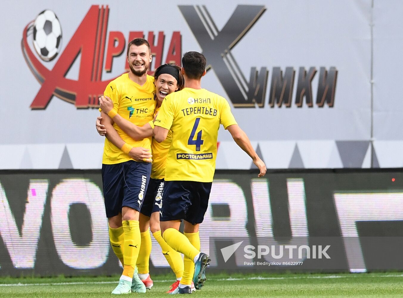 Russia Soccer Premier-League Khimki - Rostov