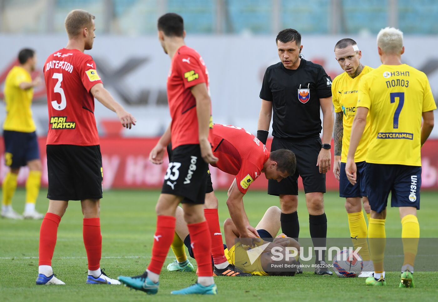 Russia Soccer Premier-League Khimki - Rostov