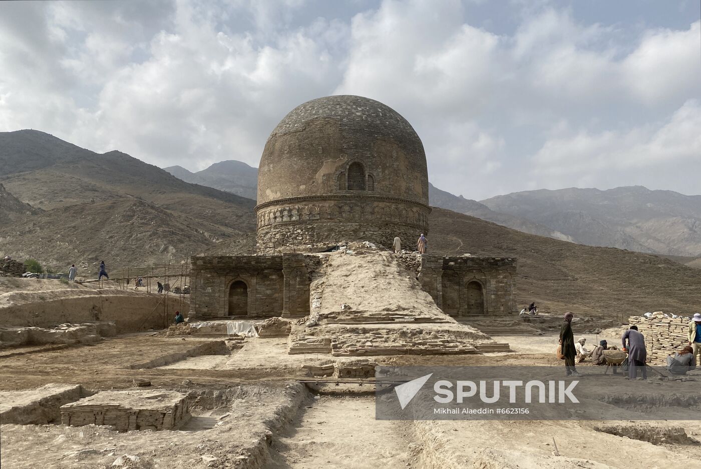 Afghanistan Buddhist Era Stupa