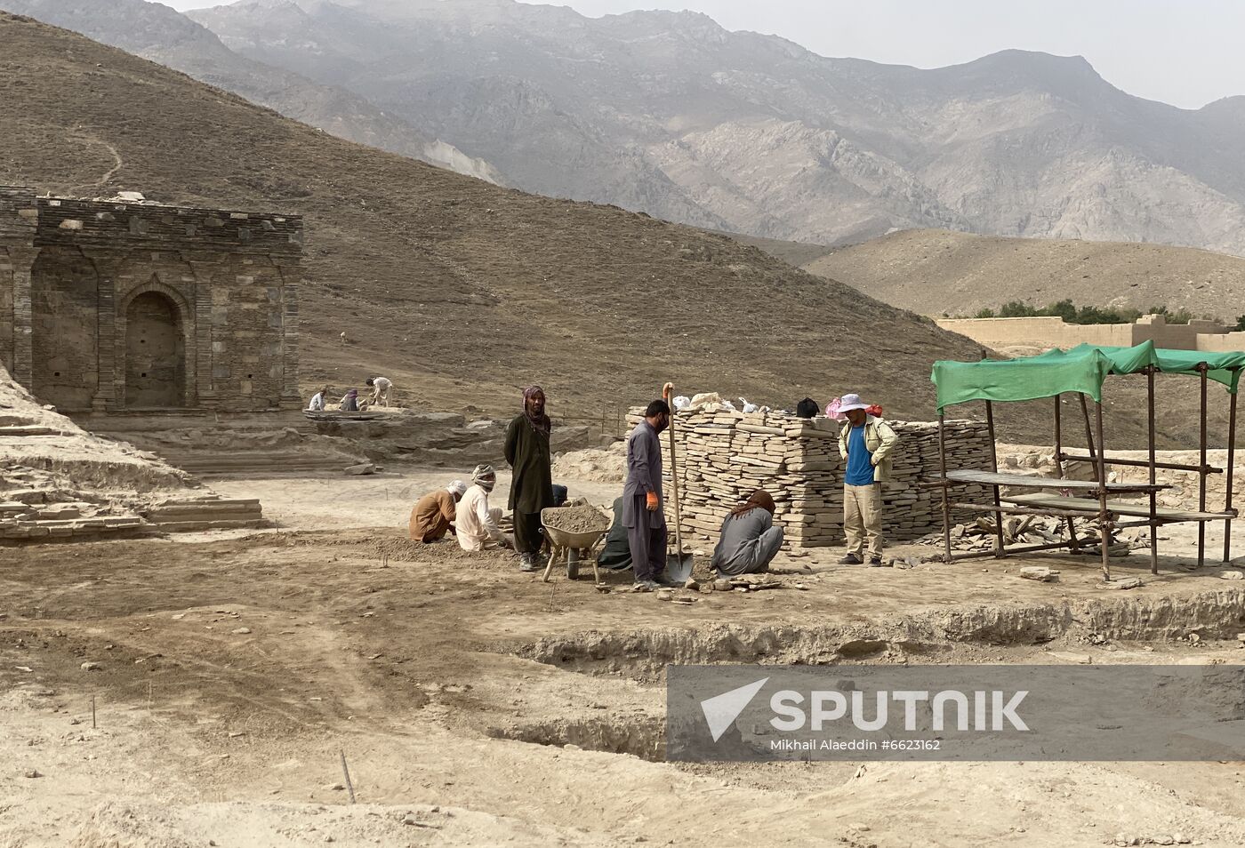 Afghanistan Buddhist Era Stupa