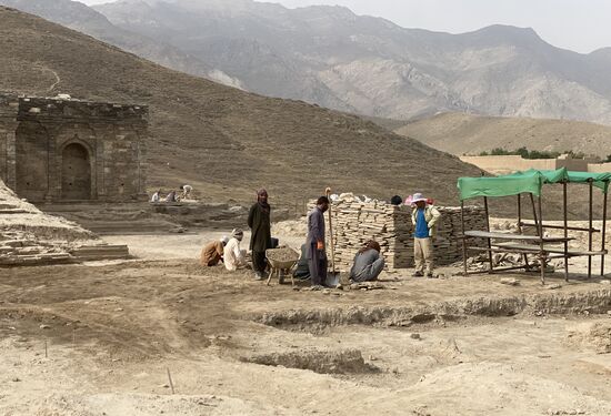 Afghanistan Buddhist Era Stupa