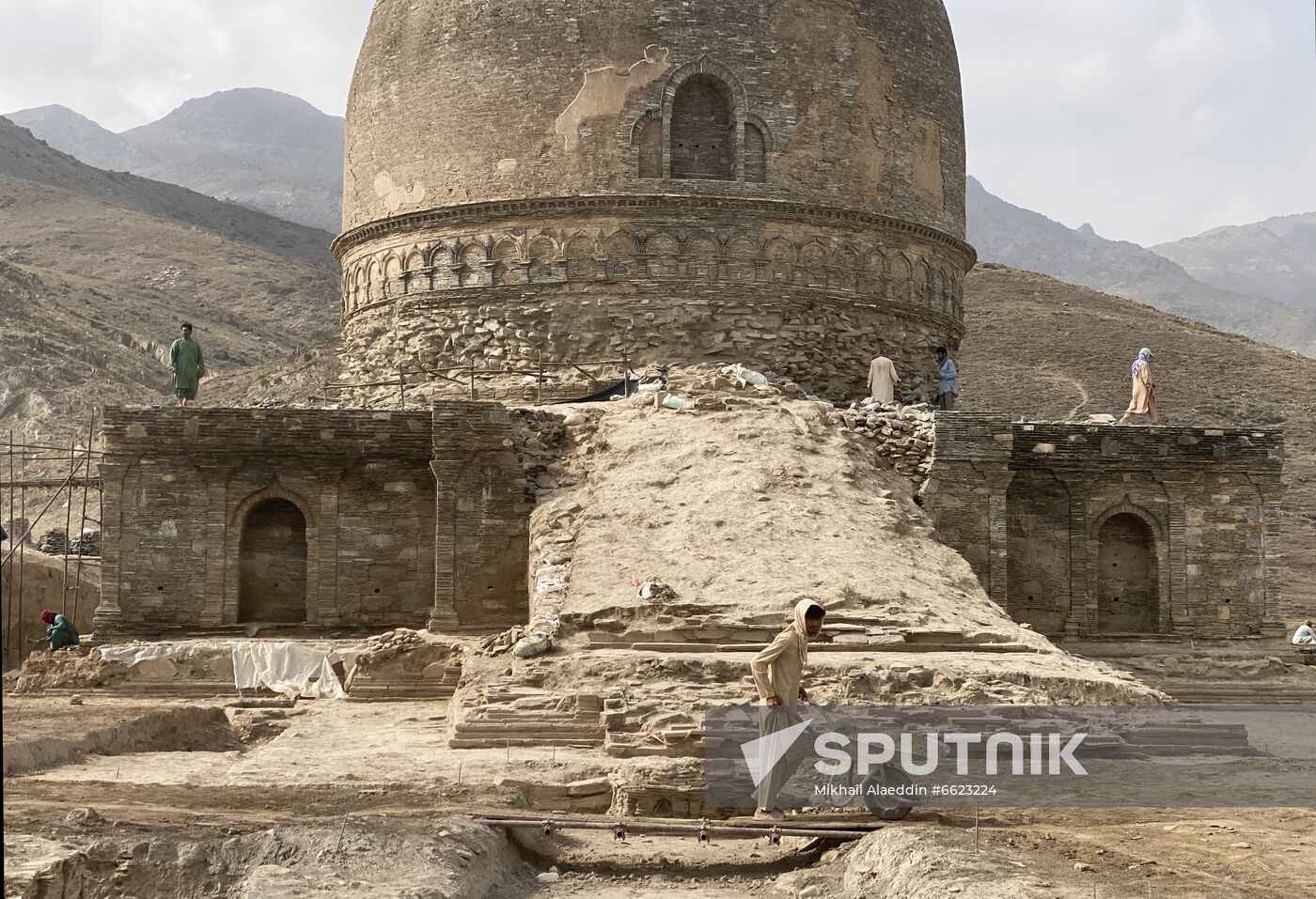 Afghanistan Buddhist Era Stupa