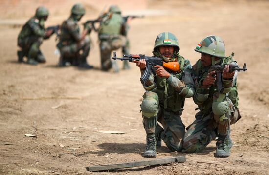 Russia India Joint Military Drills