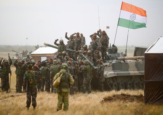 Russia India Joint Military Drills