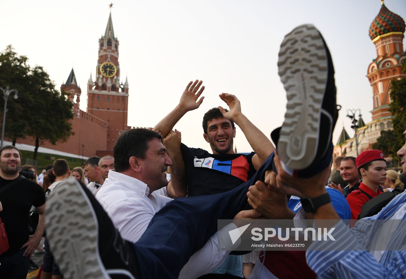 Russia Olympics 2020 Medalists Honoring