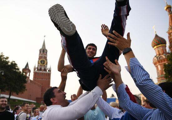 Russia Olympics 2020 Medalists Honoring