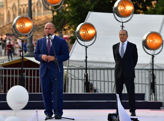 Russia Olympics 2020 Medalists Honoring