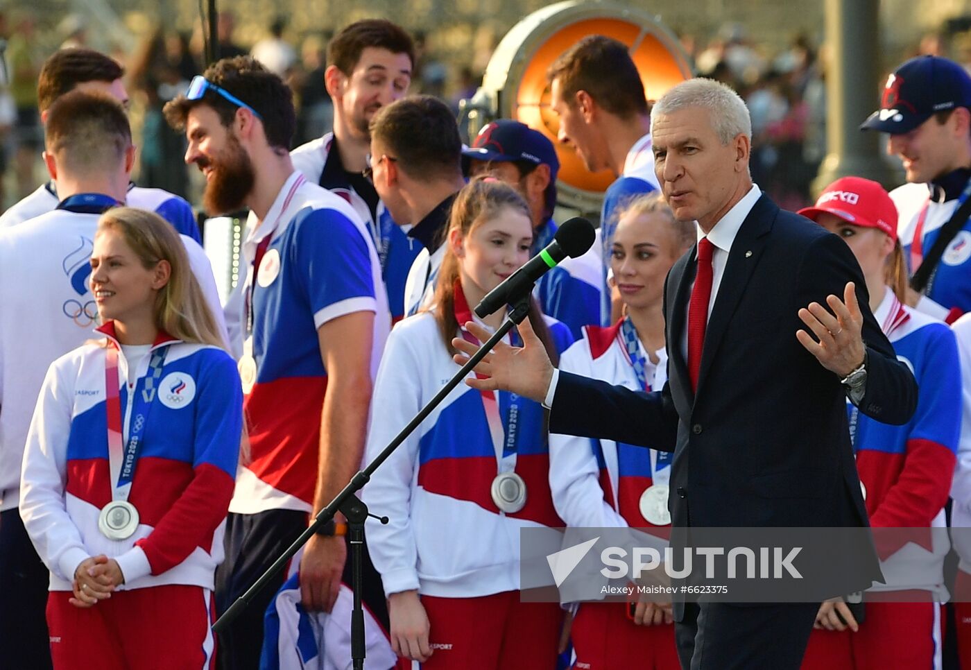 Russia Olympics 2020 Medalists Honoring