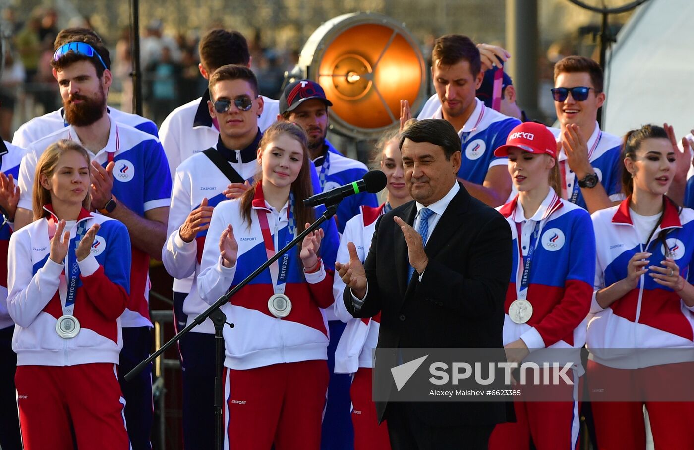 Russia Olympics 2020 Medalists Honoring