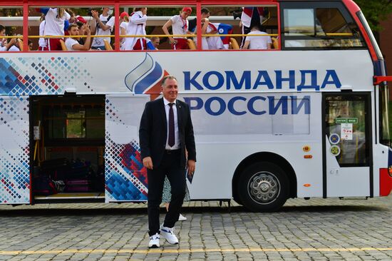 Russia Olympics 2020 Medalists Honoring