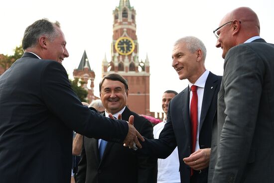 Russia Olympics 2020 Medalists Honoring