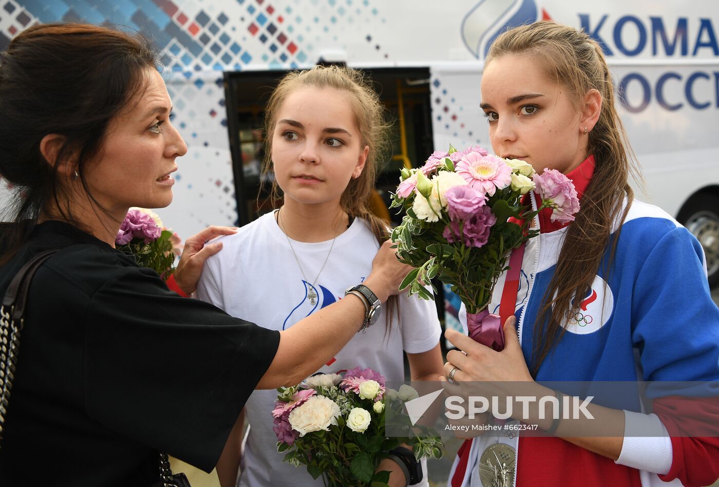 Russia Olympics 2020 Medalists Honoring