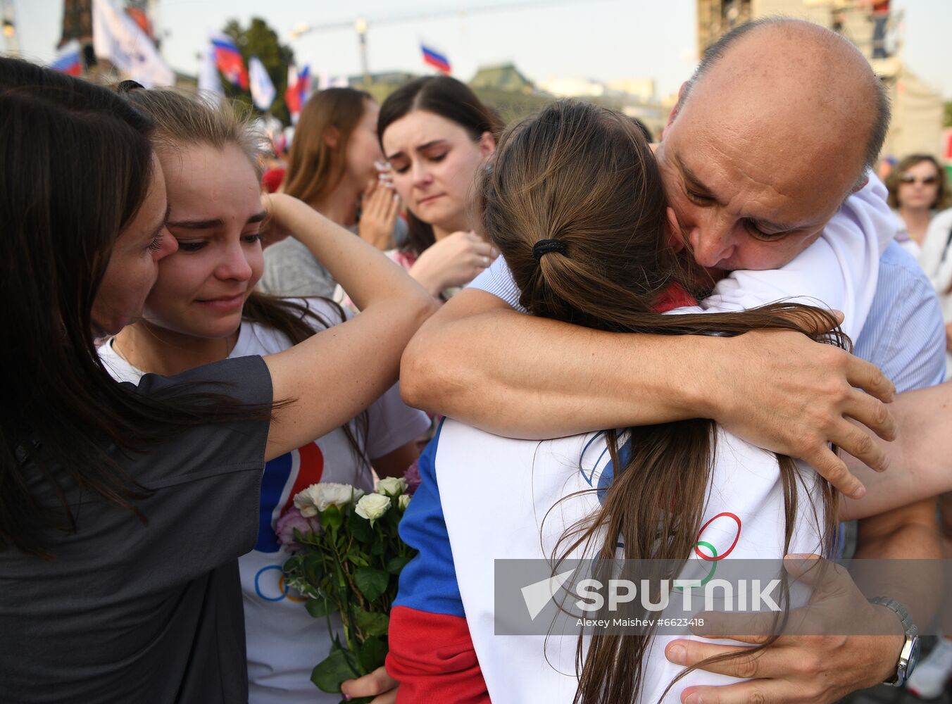 Russia Olympics 2020 Medalists Honoring