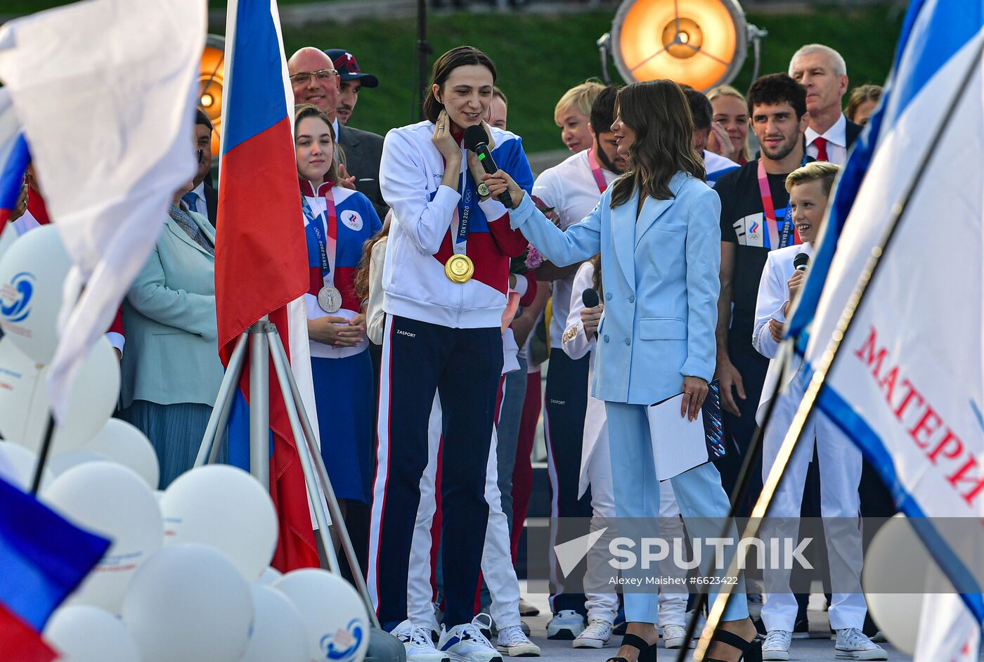 Russia Olympics 2020 Medalists Honoring