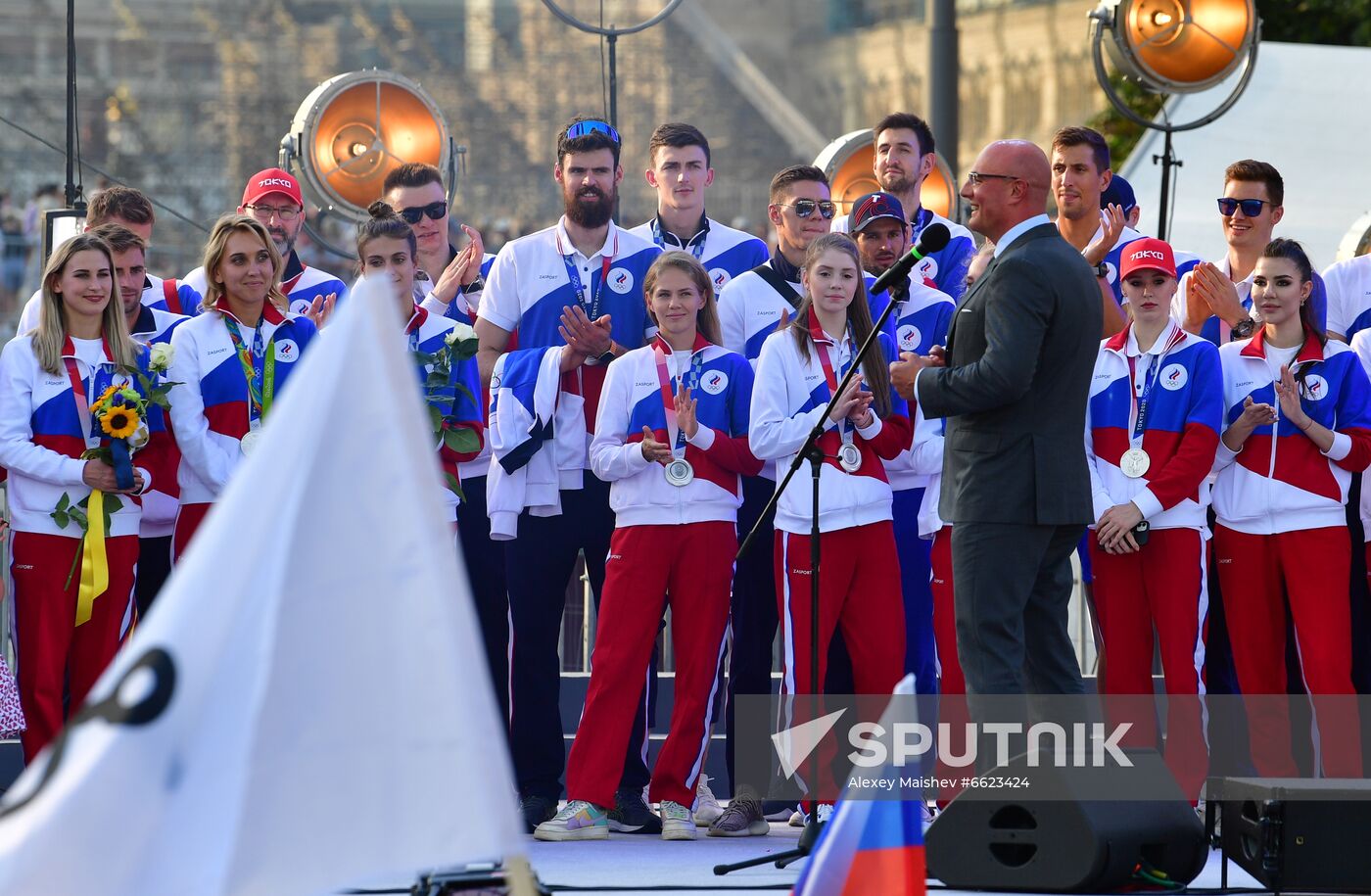 Russia Olympics 2020 Medalists Honoring