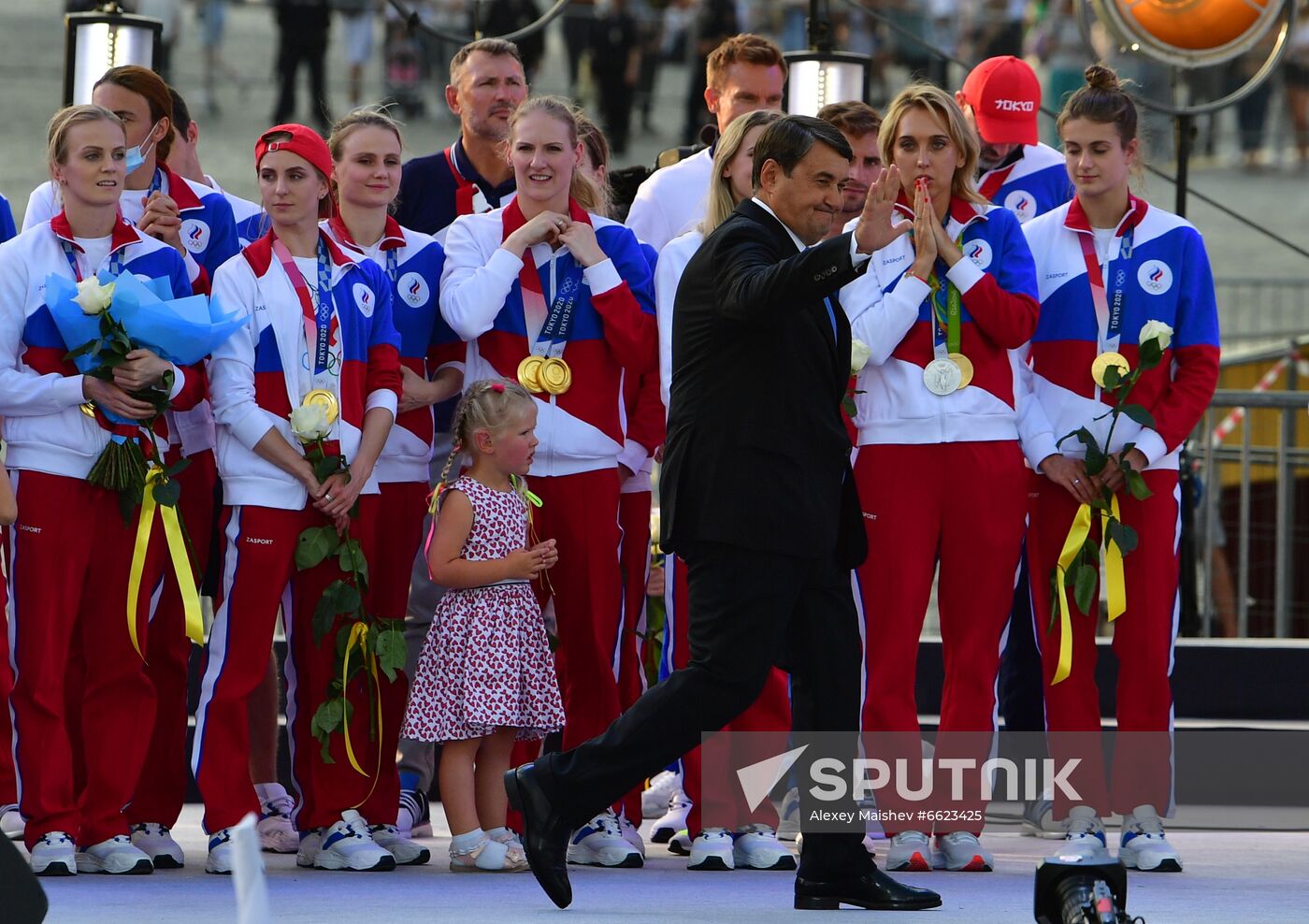 Russia Olympics 2020 Medalists Honoring