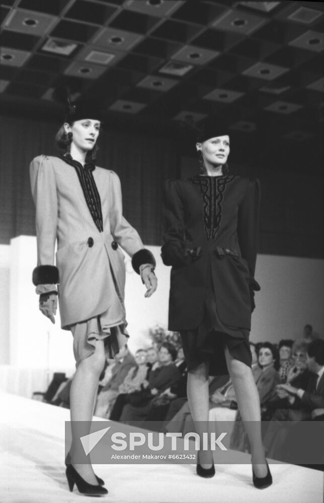 Nina Ricci fashion show in Moscow