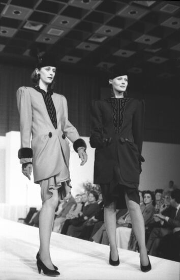 Nina Ricci fashion show in Moscow