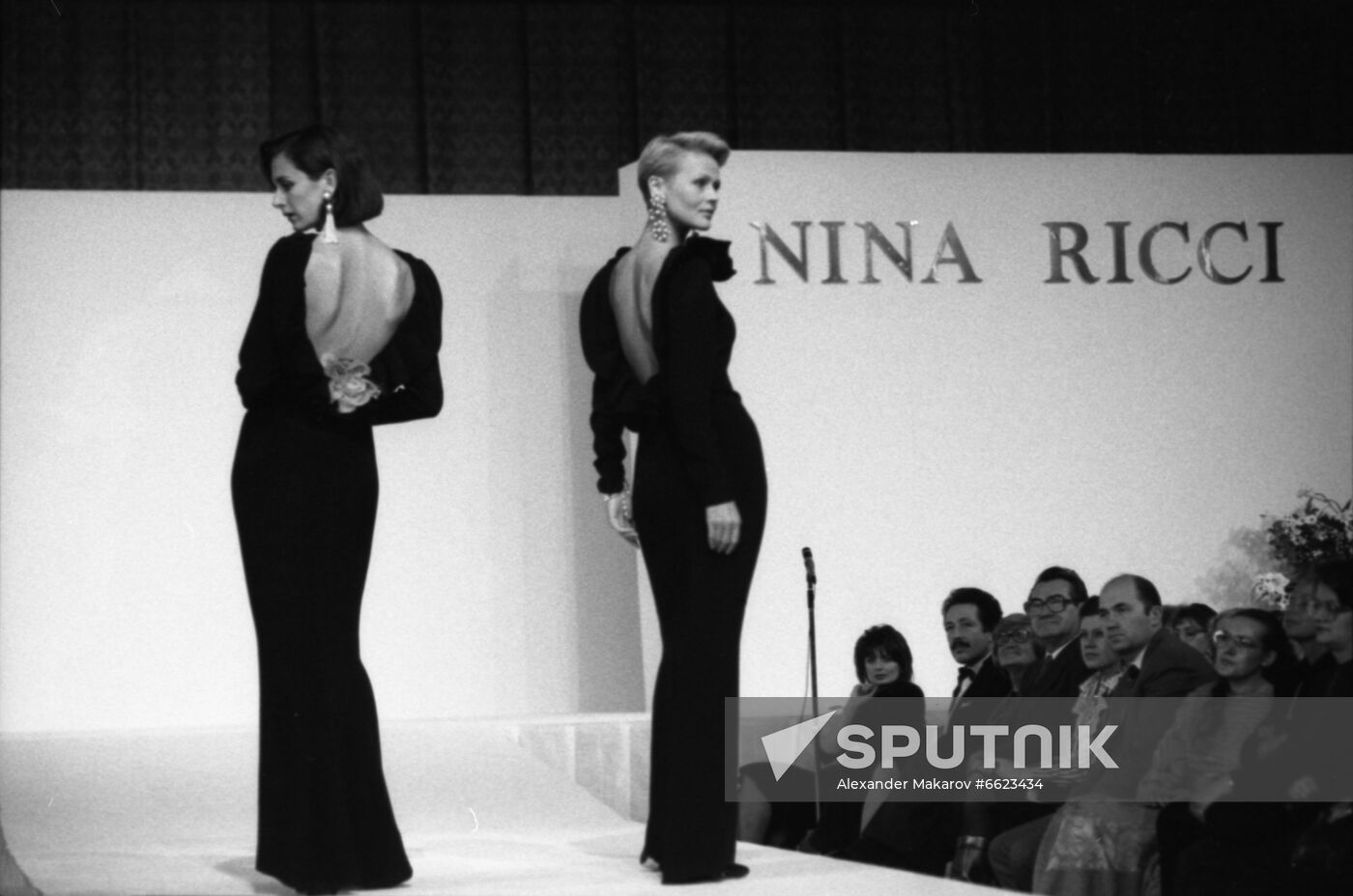 Nina Ricci fashion show in Moscow
