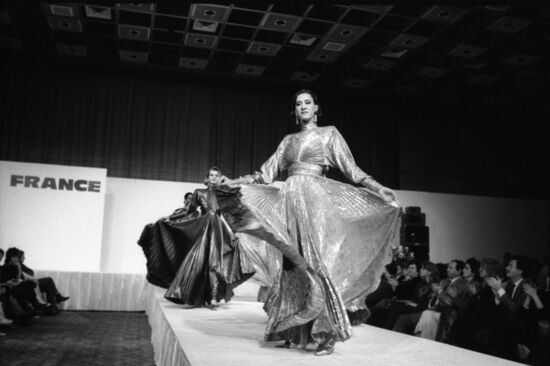 Nina Ricci fashion show in Moscow