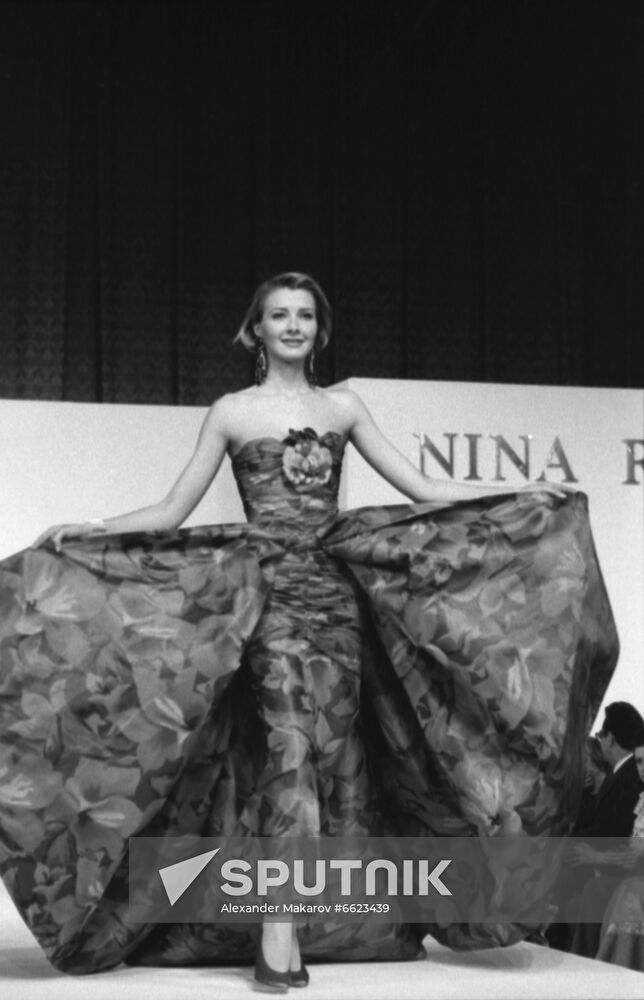 Nina Ricci fashion show in Moscow