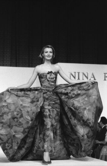Nina Ricci fashion show in Moscow