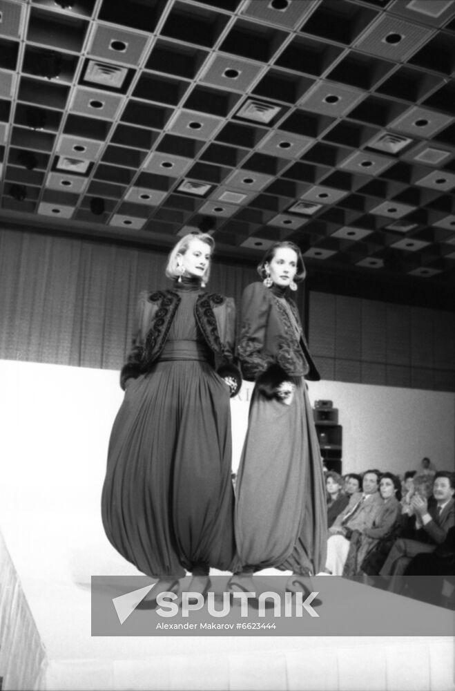 Nina Ricci fashion show in Moscow